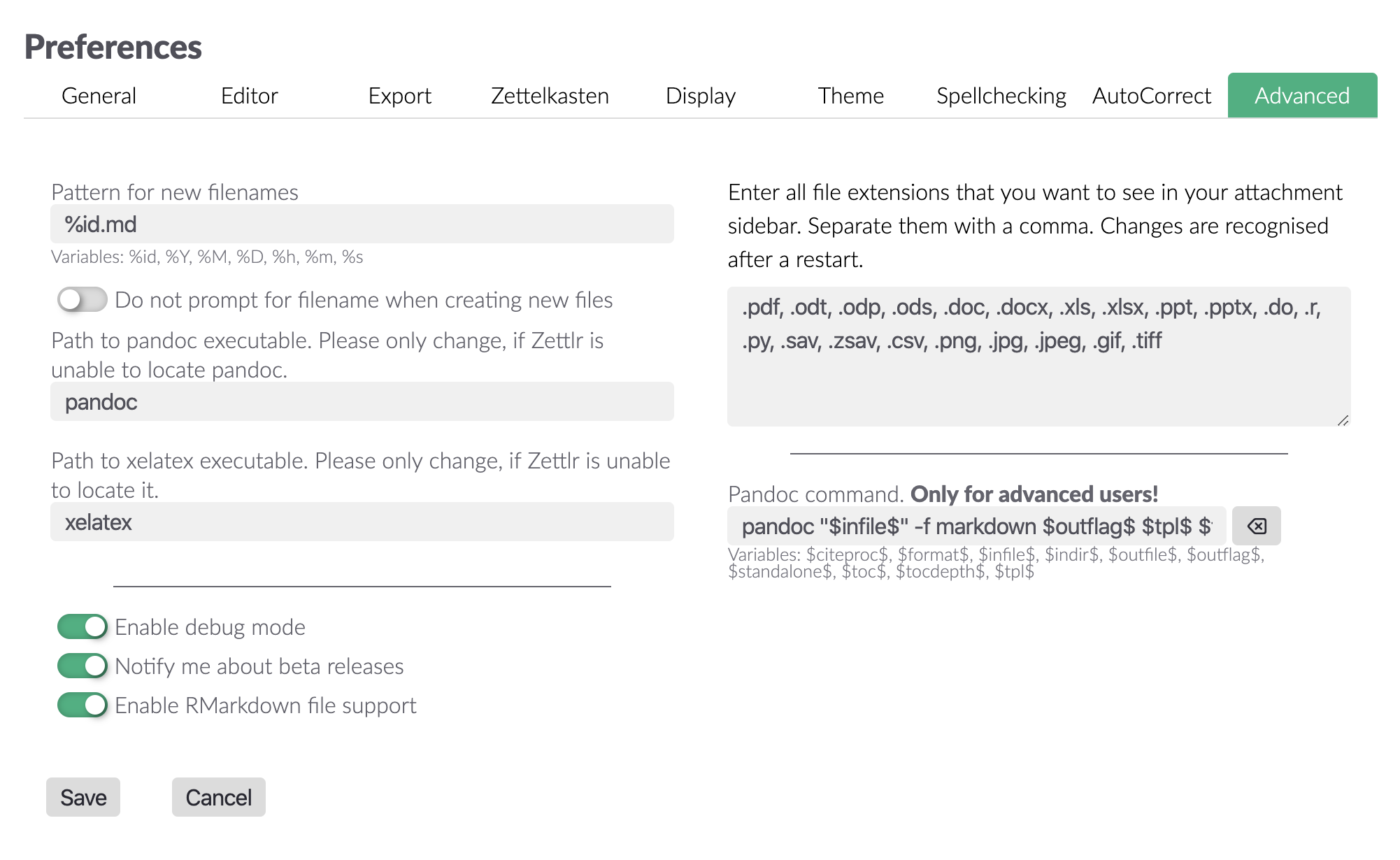 In the advanced settings, you can choose all extensions that you would like to see in the sidebar.